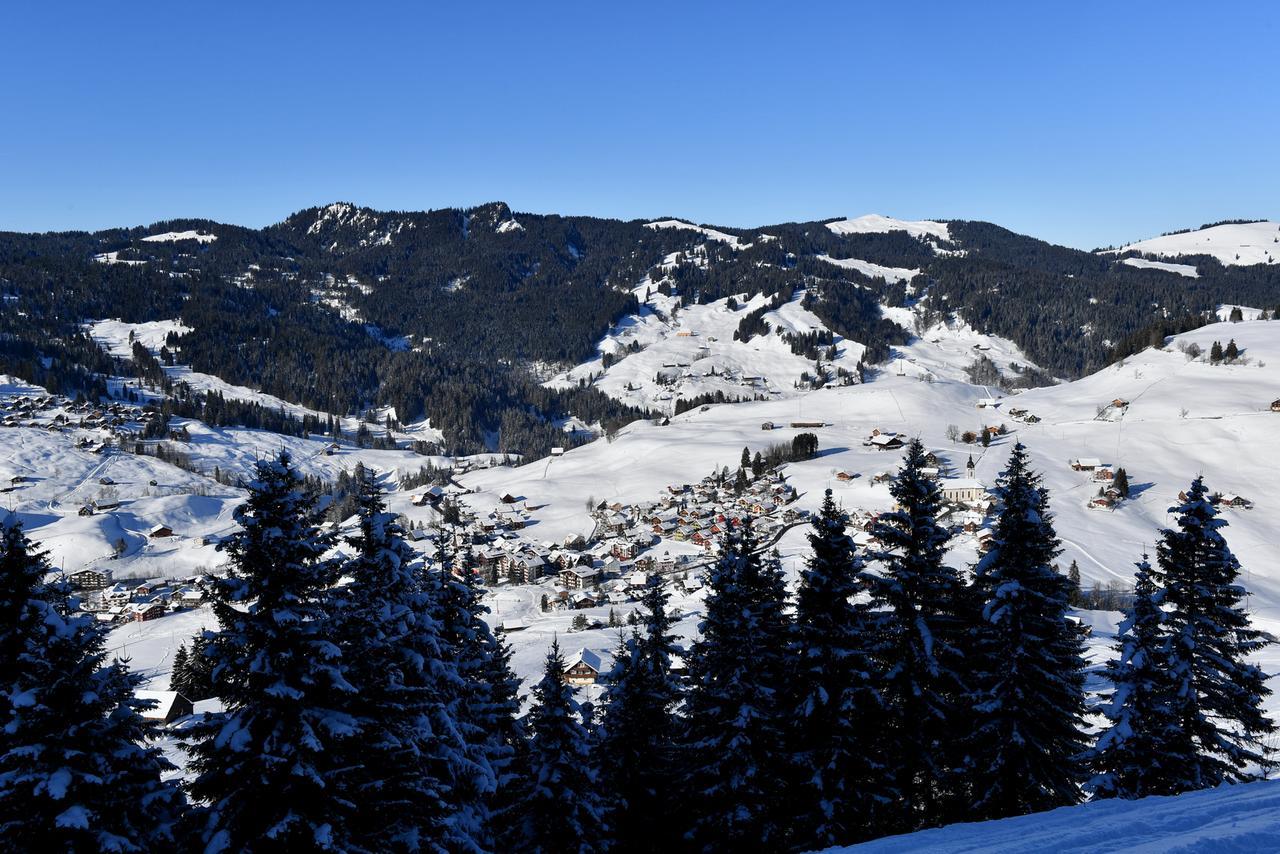 Roggenstock Lodge Oberiberg Bagian luar foto